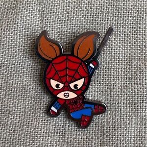 Disney Parks Enamel Trading Pin - Marvel Kawaii Art Collection - Spider Girl